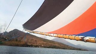 Бали Амед крупная баракуда у Вулкана Агунг