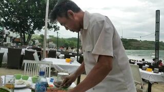 Джимбаран рыбалка на Бали лобстеры и рыба