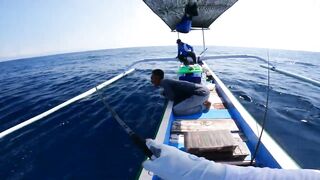Бали, ловля тунца. Морская рыбалка.