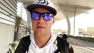 Дубай Марина для береговой рыбалки что можно поймать в городе?