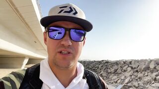 Дубай Марина для береговой рыбалки что можно поймать в городе?