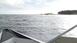 Сиаргао Филиппины морская рыбалка на рассвете и поиск свала