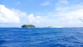 Сиаргао Филиппины морская рыбалка на рассвете и поиск свала