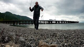 Гагра - рокфишинг по ставриде, прибрежные точки