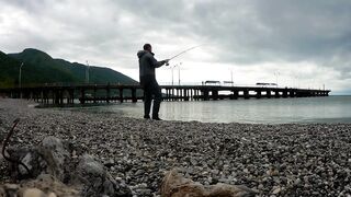 Гагра - рокфишинг по ставриде, прибрежные точки