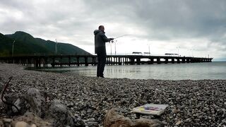 Гагра - рокфишинг по ставриде, прибрежные точки