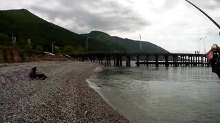 Гагра - рокфишинг по ставриде, прибрежные точки