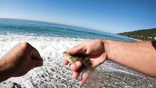 Гагра, рокфишинг в Абхазии на осенних точках