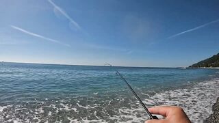 Гагра, рокфишинг в Абхазии на осенних точках