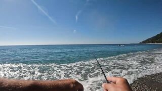 Гагра, рокфишинг в Абхазии на осенних точках