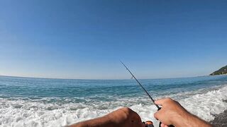 Гагра, рокфишинг в Абхазии на осенних точках