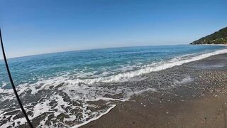 Гагра, рокфишинг в Абхазии на осенних точках