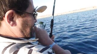 Марса-Алам: рыбалка на Красном море, короткий выезд у пирса