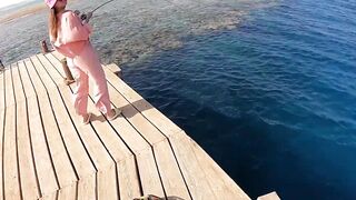 Порт Галиб и Марса-Алам, прогулка по территории и рыбалка с пирса