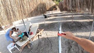 Крупный сарган в Олюдениз Турция ловля у отеля Сентидо