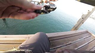 Белек рокфишинг и спиннинг с берега это норм тема?