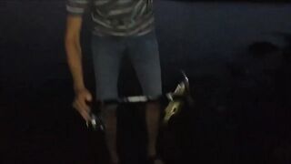 ОАЭ, Шарджа рыбалка на спининг (воблер) с берега 2018г.