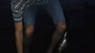 ОАЭ, Шарджа рыбалка на спининг (воблер) с берега 2018г.