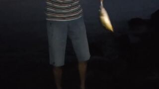 ОАЭ, Шарджа рыбалка на спининг (воблер) с берега 2018г.