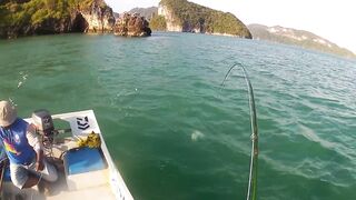 GT on Popper Fly (Langkawi Island, Malaysia)