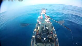 рыбалка с Каяка Средиземное Море ( Тель Авив )