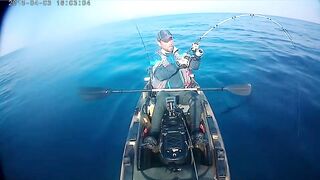 рыбалка с Каяка Средиземное Море ( Тель Авив )