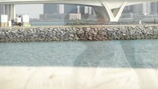 ОАЭ, Абу-Даби ,рыбалка с Берега, своим спиннингом, возле Лувра