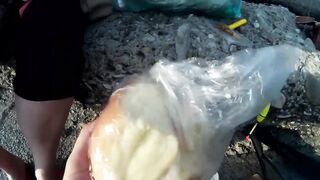 Морская рыбалка. Черное море - Туапсе. Ловля рыбы в Туапсе. Ловля с причала.