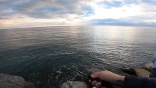 Рыбалка в Имеретинке. Norstream Experience EXS-802ML. Тест на море.