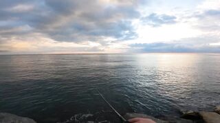 Рыбалка в Имеретинке. Norstream Experience EXS-802ML. Тест на море.