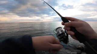 Рыбалка в Имеретинке. Norstream Experience EXS-802ML. Тест на море.