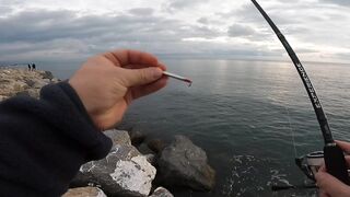 Рыбалка в Имеретинке. Norstream Experience EXS-802ML. Тест на море.