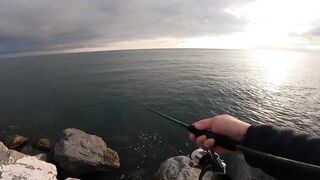 Рыбалка в Имеретинке. Norstream Experience EXS-802ML. Тест на море.