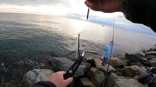 Рыбалка в Имеретинке. Norstream Experience EXS-802ML. Тест на море.