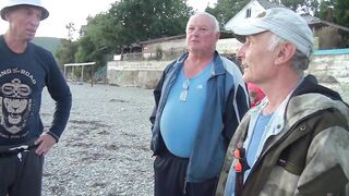 Рыбалка, Чёрное море, Джубга. С берега на бомбарду и булер.