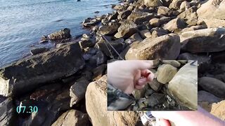 Рыбалка, Чёрное море, Джубга. С берега на бомбарду и булер.