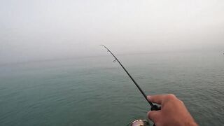 Гудаута, Абхазия береговая рыбалка и первые кадры