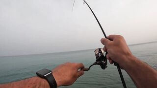 Гудаута, Абхазия береговая рыбалка и первые кадры