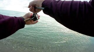 Лдзаа, Абхазия вечерний рокфишинг у ущелья как ловите