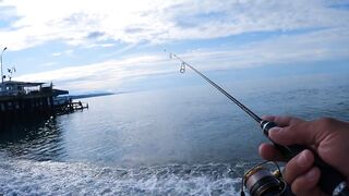 Пицунда, Абхазия. Спиннинг с берега летом 2025