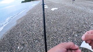 Пицунда, Абхазия. Спиннинг с берега летом 2025