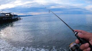 Пицунда, Абхазия. Спиннинг с берега летом 2025