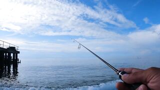 Пицунда, Абхазия. Спиннинг с берега летом 2025