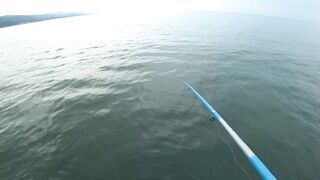 Сухум, Абхазия рыбалка с пирса по барабульке с нуля