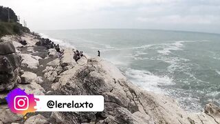 Цандрыпш, Белые скалы как найти и где подходы к пляжу