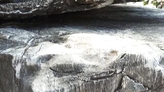 Цандрыпш, Белые скалы как найти и где подходы к пляжу