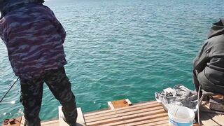 Джемете пирс и рыбалка с него 12.10.2018