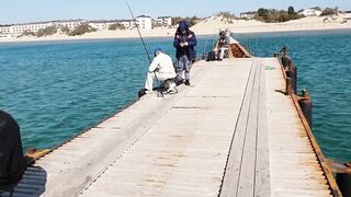 Джемете пирс и рыбалка с него 12.10.2018