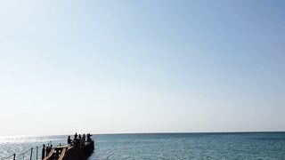 Джемете пирс и рыбалка с него 12.10.2018