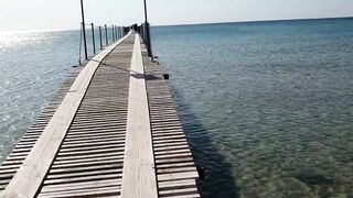 Джемете пирс и рыбалка с него 12.10.2018